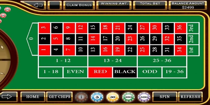 Luật chơi game Roulette tại nhà cái SV88 tương đối đơn giản 