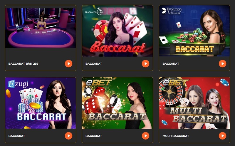 Có rất nhiều trò chơi hay tại Casino SV88 VIP