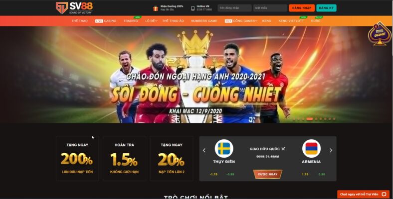 Điều khoản tại sân chơi SV88club 