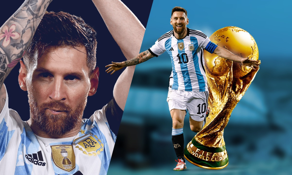 Tiền đạo phải Lionel Messi (Đội tuyển Argentina)