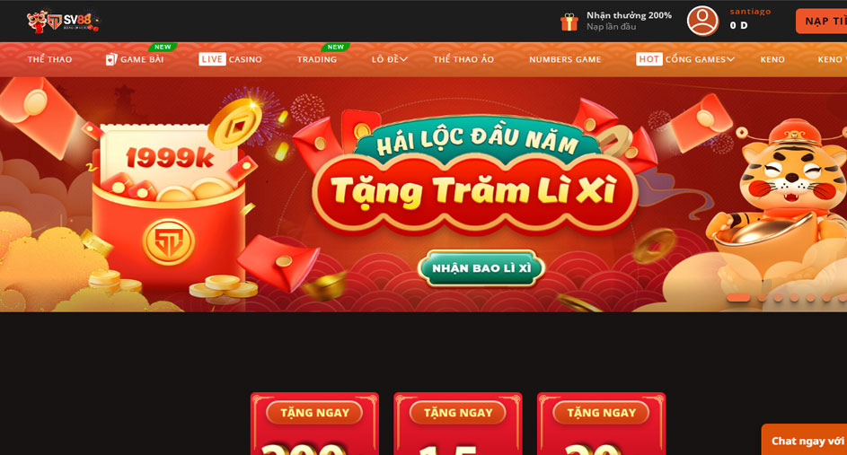 Tổng hợp Giftcode cho tân thủ trên SV88 VIP