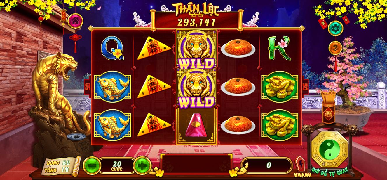 Giao diện slot game Xin xăm của nhà cái SV88bet