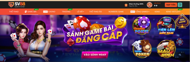 Vì sao game bài online sv88 lại thu hút nhiều người chơi