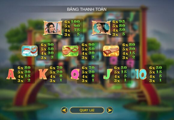 Slot game GPI Wuxia Princess: Mega Reels